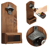 Wall Mounted Bottle Opener